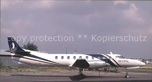 Flugzeuge Zivil Skypol Fairchild Swearingen Metro III SP ZMB c n AC 628B  Kat. Flug