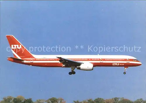 Flugzeuge Zivil LTU Sued International Airways Boeing 757 2TG5 D AMUX Kat. Flug