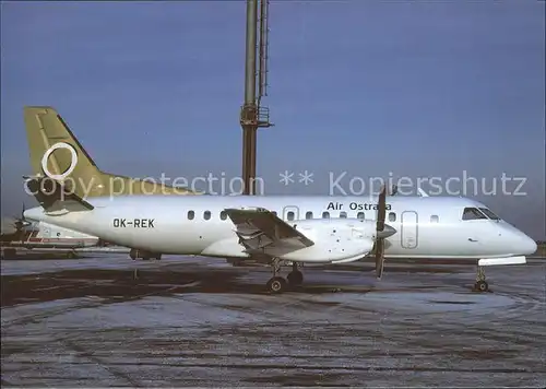 Flugzeuge Zivil Air Ostrava Saab 340A OK REK c n 071 Kat. Flug