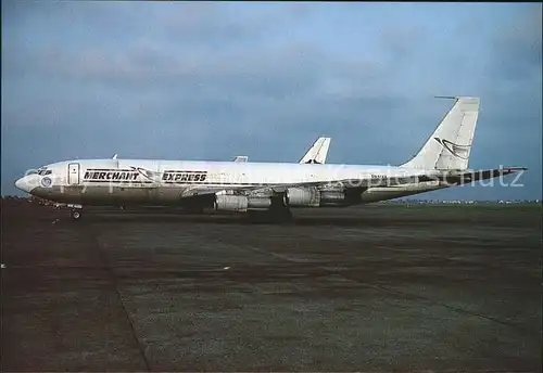 Flugzeuge Zivil Merchant Express Boeing 707 323C 5N MXX Kat. Flug
