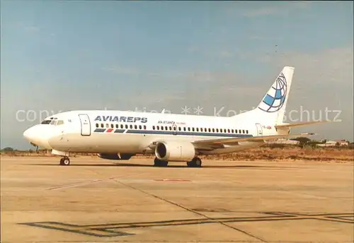 Flugzeuge Zivil Aviareps Air Atlanta Boeing 737 3YO TF ABK  Kat. Flug
