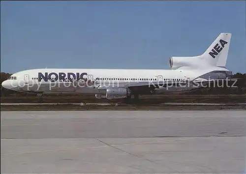 Flugzeuge Zivil Nordic East Airways NEA L1011 385 1 SE DTD Kat. Flug