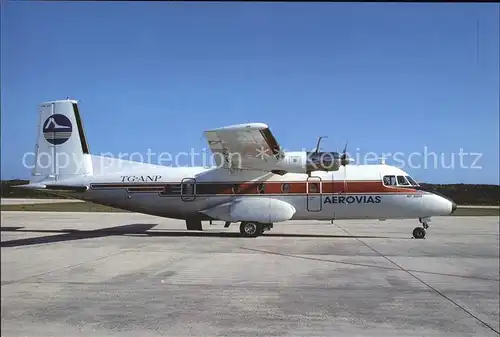 Flugzeuge Zivil Aerovias Nord 262 A21 TG ANP cn 21 Kat. Flug