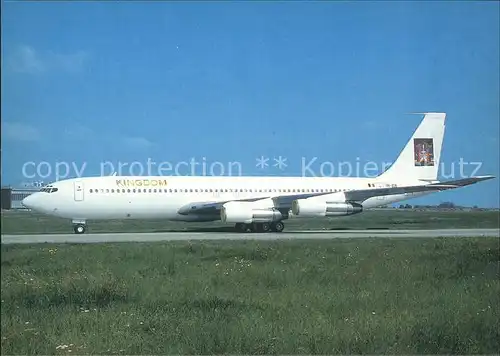 Flugzeuge Zivil Kingdom Boeing 707 321B YR JCB cn 20022  Kat. Flug