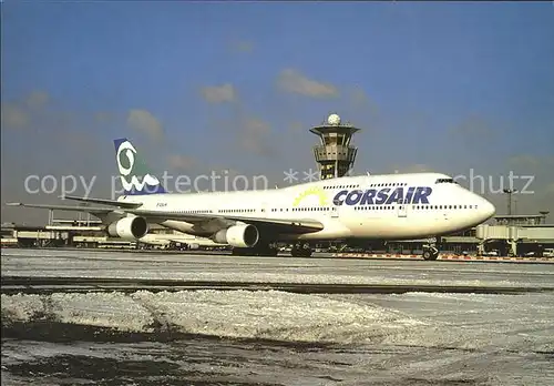 Flugzeuge Zivil Corsair Boeing 747 300 F GSUN Kat. Flug