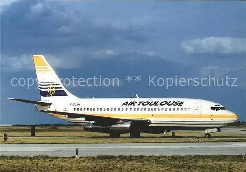 Flugzeuge Zivil Air Toulouse Boeing 737 200 F GLXH Kat. Flug