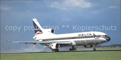 Flugzeuge Zivil Delta Air Lines Lockheed L1011 Tristar 500 N761 DA Kat. Flug