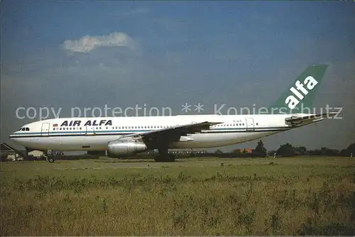 Flugzeuge Zivil Air Alfa A300B4 103 TC ALN Kat. Flug