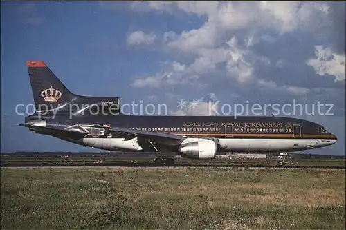 Flugzeuge Zivil Royal Jordanian Lockheed L1011 500 JY AGE Kat. Flug