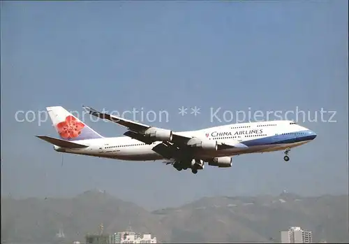 Flugzeuge Zivil China Airlines Boeing B747 400 B 164 Kat. Flug