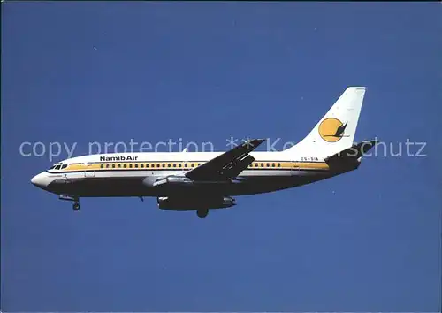 Flugzeuge Zivil Namib Air Boeing 737 244 Adv ZS SIA cn 22580 Kat. Flug