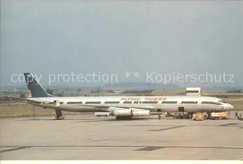 Flugzeuge Zivil Flying Tigers DC 8 63AF N790FT Kat. Flug