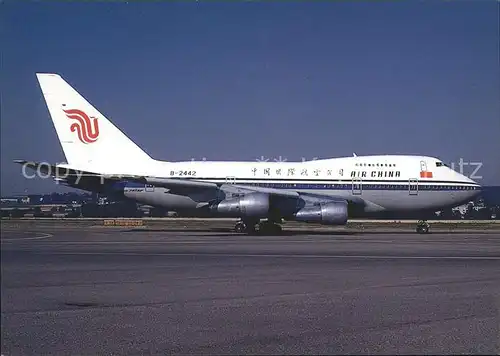 Flugzeuge Zivil Air China Boeing 747SP J6 B 2442 c n 21932 433 Kat. Flug