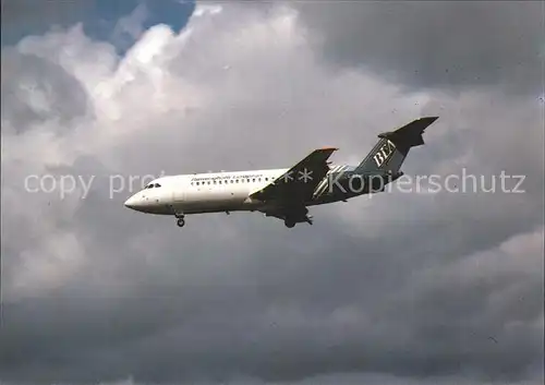 Flugzeuge Zivil Birmingham European Airways BAC 111 400G BBMF Kat. Flug