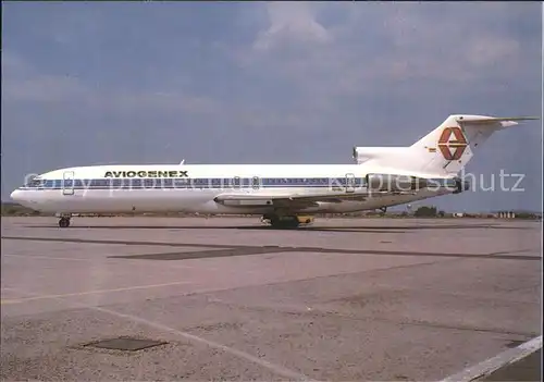 Flugzeuge Zivil Aviogenex Boeing 727 276A YUAKO  Kat. Flug