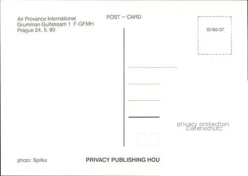 Flugzeuge Zivil Air Provance International Grumman Gulfstream 1 F GFMH Kat. Flug