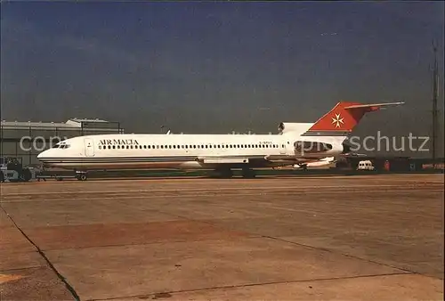 Flugzeuge Zivil Air Malta B727 277 G BPNS c n 20550 Kat. Flug