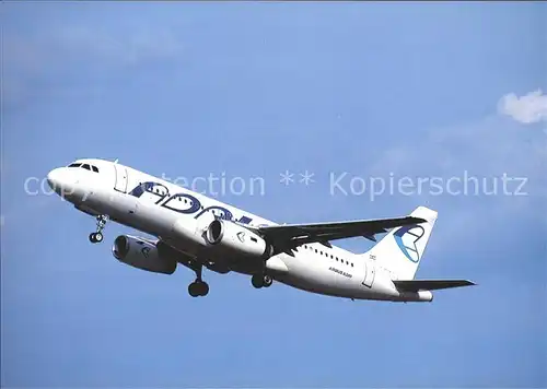 Flugzeuge Zivil Adria Airways Airbus A320 231 YU AOA cn 043 Kat. Flug