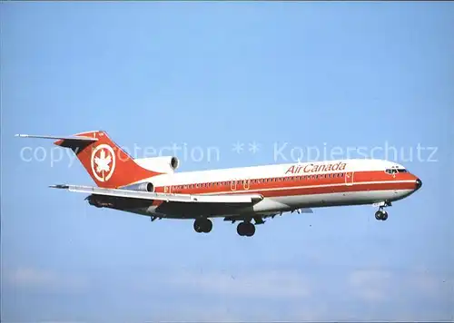 Flugzeuge Zivil Air Canada Boeing 727 233 C GAAT cn 21673 Kat. Flug