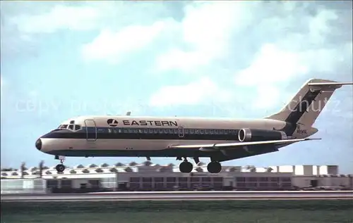 Flugzeuge Zivil Eastern Airlines Douglas DC9 14 N8915E