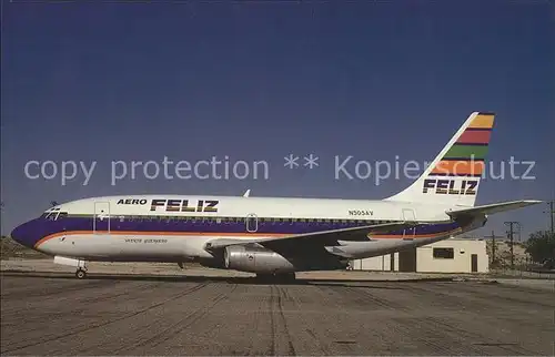 Flugzeuge Zivil Aero Feliz Boleing 737 281 c n 20277 N505AV 