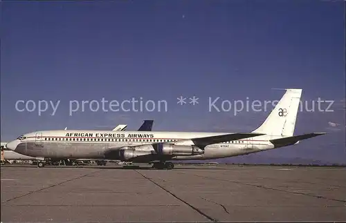 Flugzeuge Zivil African Express Airlines Boeing 707 323B c n 20179 N7158Z