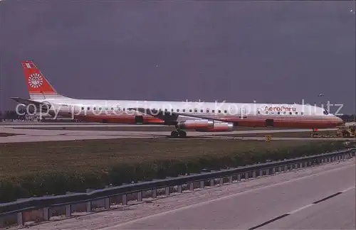 Flugzeuge Zivil Aero Peru McDonnell Douglas DC 8 63 c n 46136 N795AL