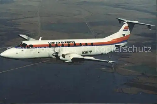 Flugzeuge Zivil United Express Mesa Airlines Beech 1900 N90YV 