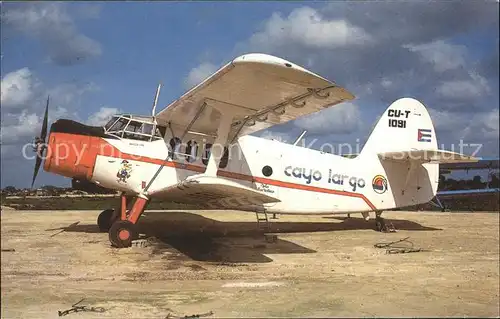 Flugzeuge Zivil Cayo Largo AN 2 CU T1091 c n unknown 