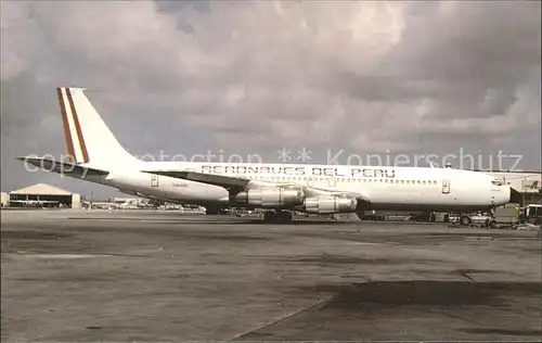 Flugzeuge Zivil Aeronaves Del Peru Boeing 707 351 OB 1400