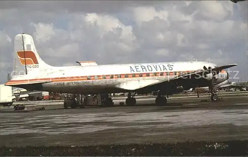 Flugzeuge Zivil Aerovias McDonnell Douglas DC 6 TG CGO 