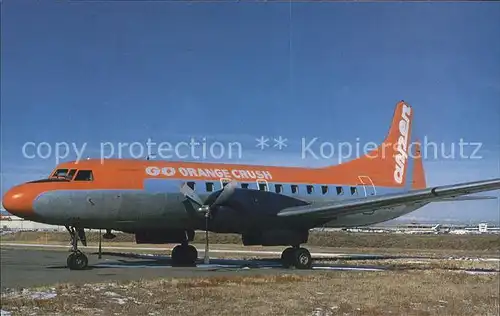 Flugzeuge Zivil Aspen Airways Go Orange Crush Convair CV 440
