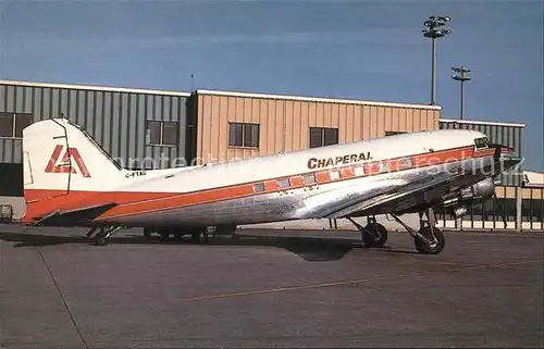 Flugzeuge Zivil Chaperal Charters Douglas DC 3C C 47 DL C FTAS c n 4666