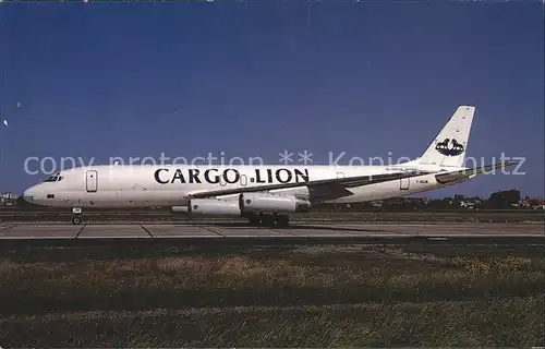 Flugzeuge Zivil Cargo Lion McDDouglas DC 8 62CF c n 45960 F GDJM