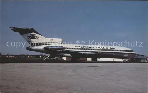 Flugzeuge Zivil American Trans Air Boeing 727 22 