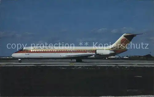 Flugzeuge Zivil Continental McDonnell Douglas DC 9 32 N537TX 