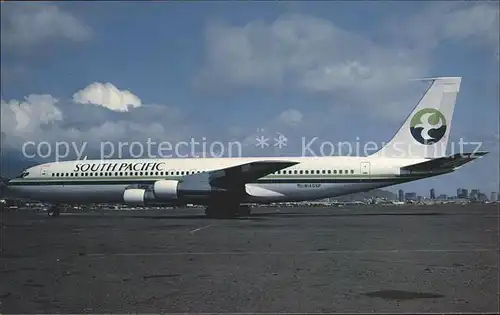 Flugzeuge Zivil South Pacific Boeing 707 321C 
