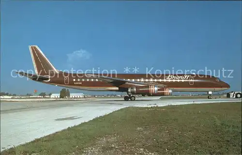 Flugzeuge Zivil Braniff International McDonnell Douglas DC 8 62