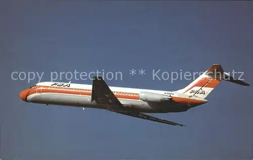 Flugzeuge Zivil PSA Pacific Southwest Airlines McDonnell Douglas DC 9 32 N706PS c n 47020