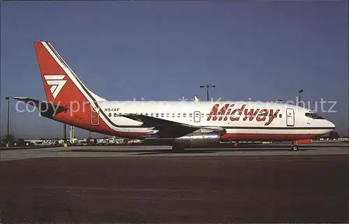 Flugzeuge Zivil Midway Boeing 737 2T4 Advanced 
