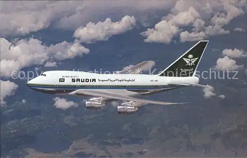 Flugzeuge Zivil Saudia Saudi Arabian Airlines Boeing 747SP 68 HZ AIF c n 22503