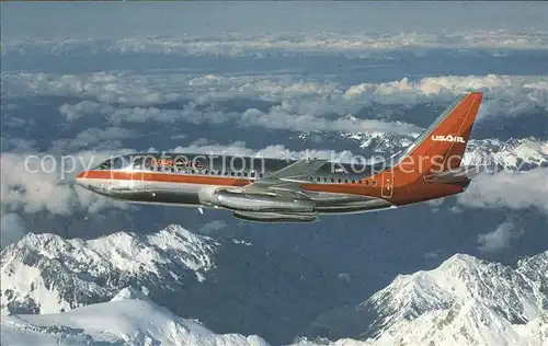 Flugzeuge Zivil USAir Boeing Advanced 737 200 