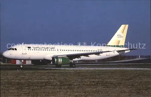 Flugzeuge Zivil Libyen Arab Airlines A320 EI TLT 