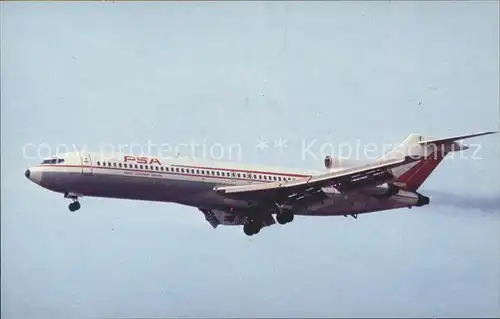 Flugzeuge Zivil PSA Pacific Southwest Airlines Boeing 727 