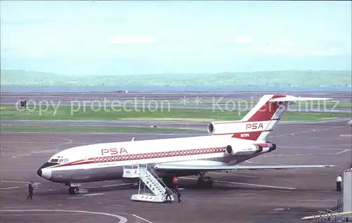 Flugzeuge Zivil PSA Pacific Southwest Airlines Boeing 727 N975PS