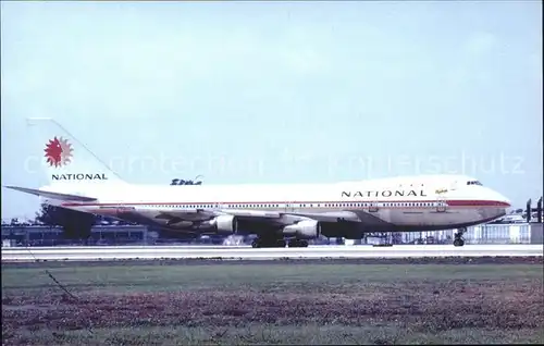 Flugzeuge Zivil National Airlines Boeing 747