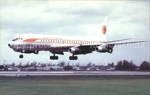 Flugzeuge Zivil National Airlines Douglas DC 8 