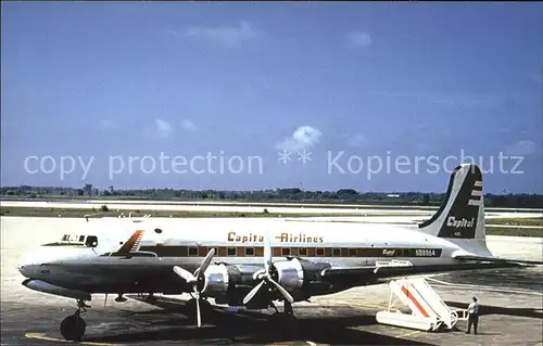 Flugzeuge Zivil Capital Airlines Douglas DC 6 N88864