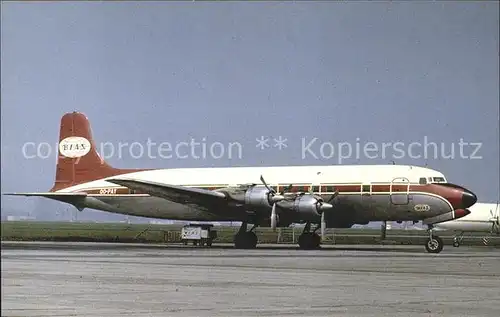 Flugzeuge Zivil British Island Airways Douglas DC 6 QO PAT