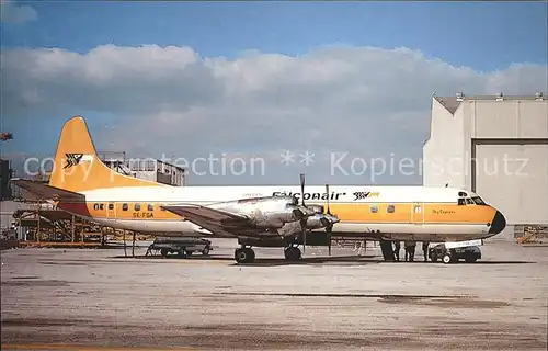 Flugzeuge Zivil Falconair Sweden Lockheed L188C Electra SE FGA c n 1088